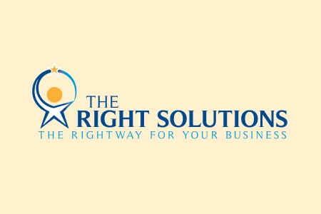 The Right Solutions Logo Design